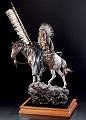 On Wings of Eagles-American Indian Sculpture by David Lemon