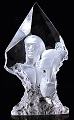 Remembering Romance - Man and Woman in Lucite