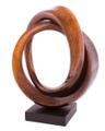 "Cipher"-Free Form Wood Sculpture