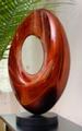 "Ellipse"-Free Form Contemporary Wood Sculpture