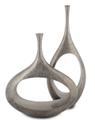 Hole Vases III-Free Form Wood Sculpture Vase Set