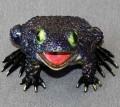 Boobala Purple Bronze Frog by Barry Stein