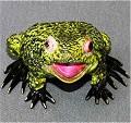 Boobala Yellow Bronze Frog by Barry Stein