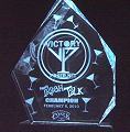 Laser etched Custom Award - High Quality Optical Crystal