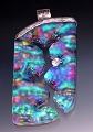 Hidden Treasure Dichroic Pendant AB-Turquoise