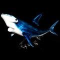 Hammer Head Glass Shark Sculpture by Michael Hopko