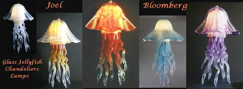 Joel Bloomberg Glass Jellyfish Designs