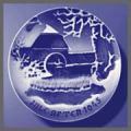 B&G Christmas Plate