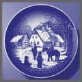 B&G Christmas Plate