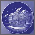 B&G Christmas Plate