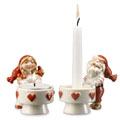 Pixie, Husband & Wife Candle Holders