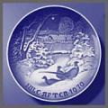 B&G Christmas Plate