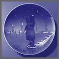 B&G Christmas Plate