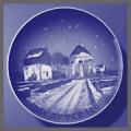 B&G Christmas Plate