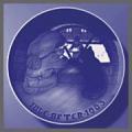 B&G Christmas Plate