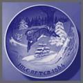 B&G Christmas Plate