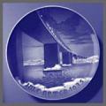 B&G Christmas Plate