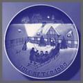 B&G Christmas Plate