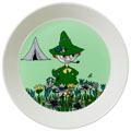 Moomin Plate, Snufkin, Green