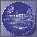 B&G Christmas Plate