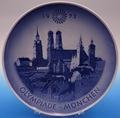1972 Royal Copenhagen Olympics Plate