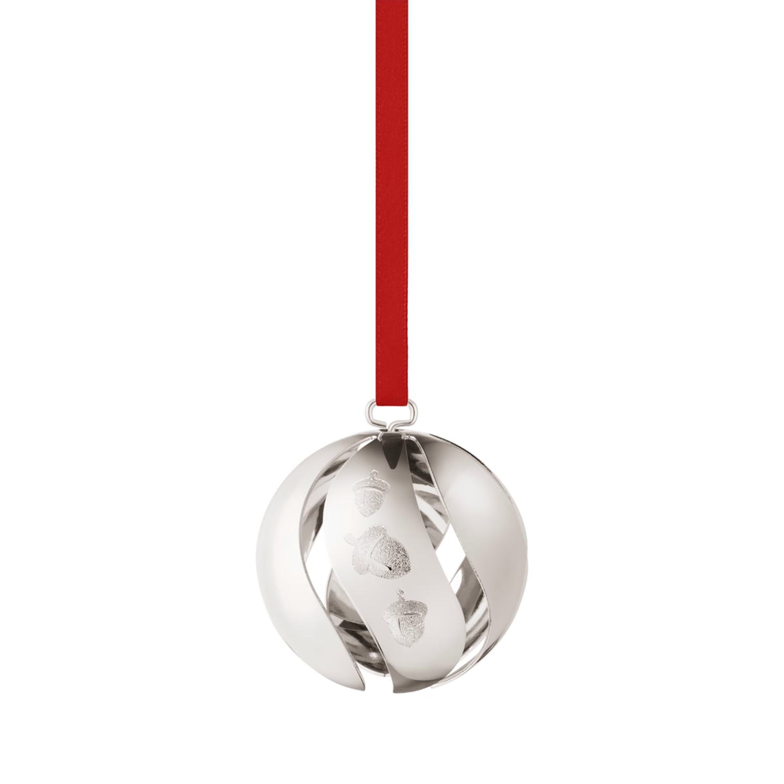 2023 Georg Jensen Christmas Ornament Silver Ball