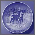 B&G Christmas Plate