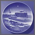 B&G Christmas Plate