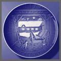 B&G Christmas Plate