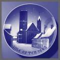 B&G Christmas Plate