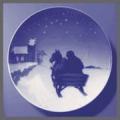 B&G Christmas Plate