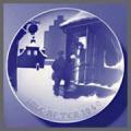 B&G Christmas Plate