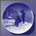 B&G Christmas Plate