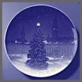 B&G Christmas Plate