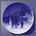 B&G Christmas Plate