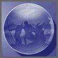 B&G Christmas Plate