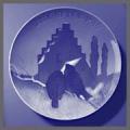 B&G Christmas Plate