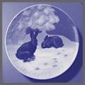 B&G Christmas Plate