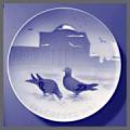 B&G Christmas Plate