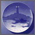 B&G Christmas Plate