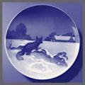 B&G Christmas Plate