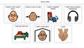 Sensory Needs Communication Board