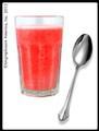 I drink my liquids with a spoon