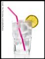 I drink my liquids with a straw