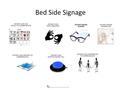 Bed Side Signage