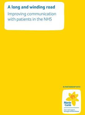 Image about Patient Communication Document from the United Kingdom