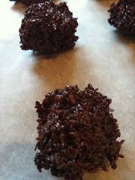 Dark Chocolate Coconut Haystacks