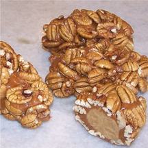 Pecan Rolls with Penuche Fudge