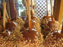 Caramel  & Crushed Almonds Apples