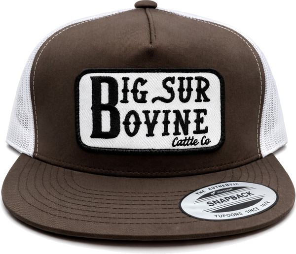 Flat Bill Brown Cap